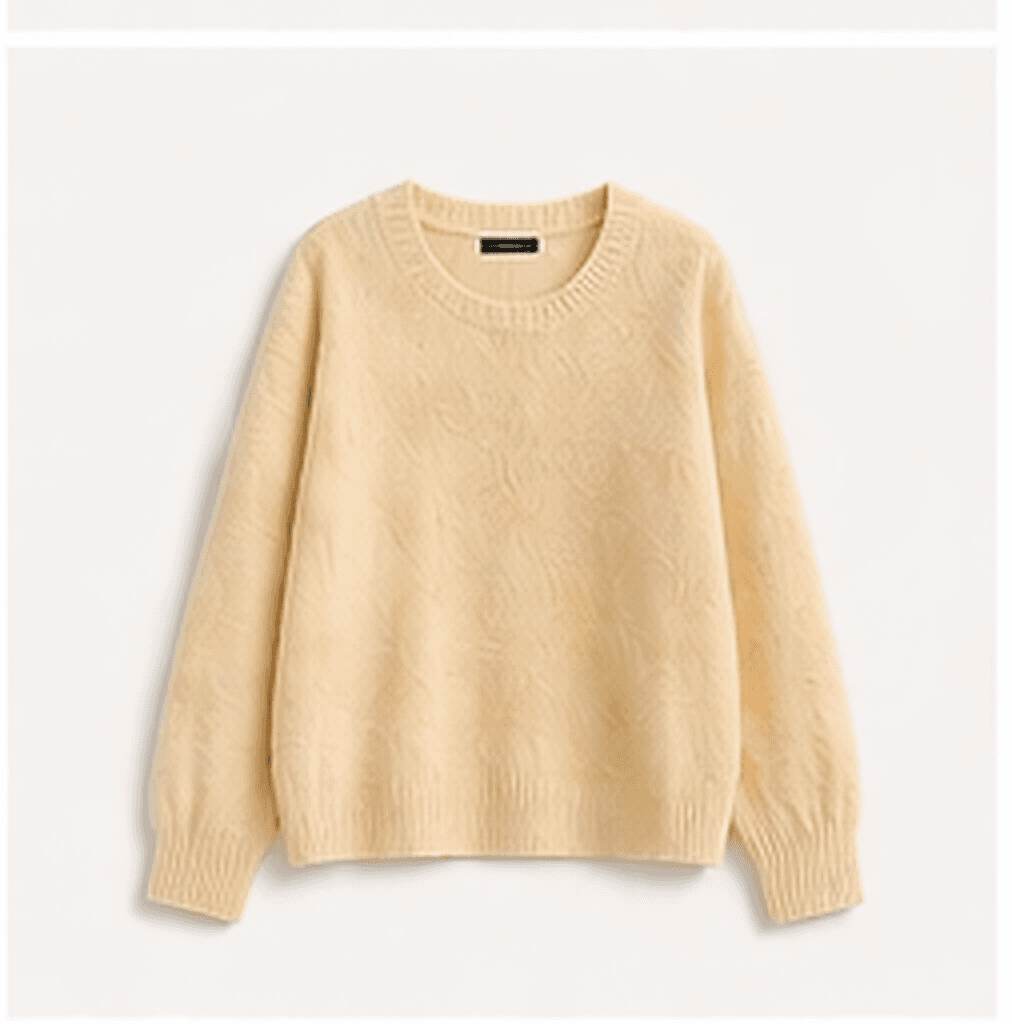 モヘアニット（イエロー）