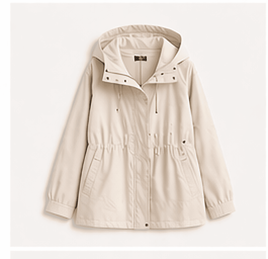 フーデッドユーティリティジャケット（ベージュ）