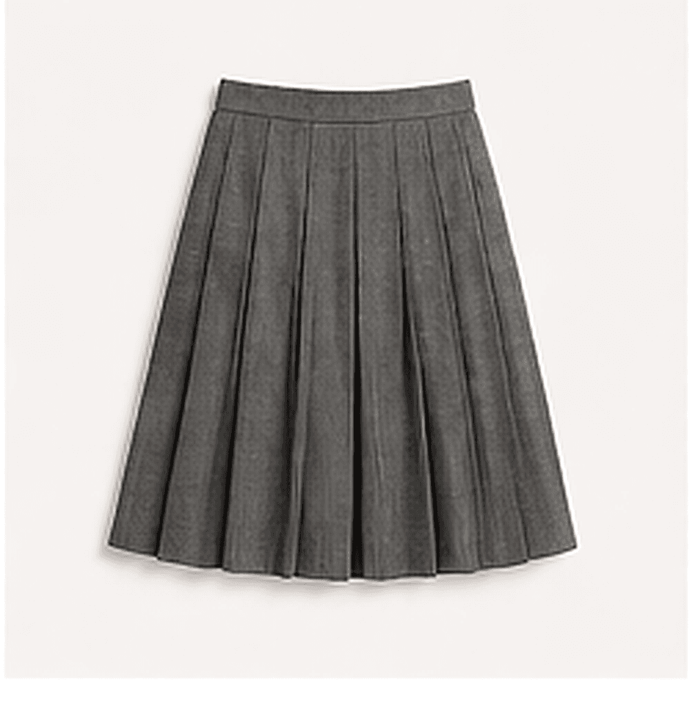 プリーツスカート（グレー）