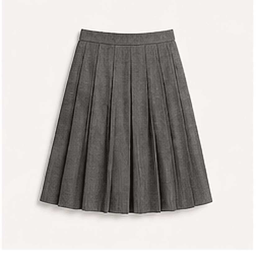 プリーツスカート（グレー）