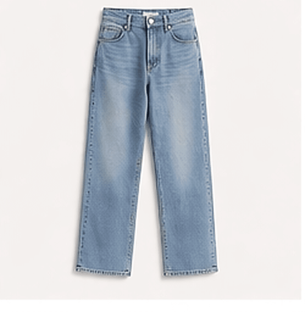 ストレートデニム（ライトブルー）