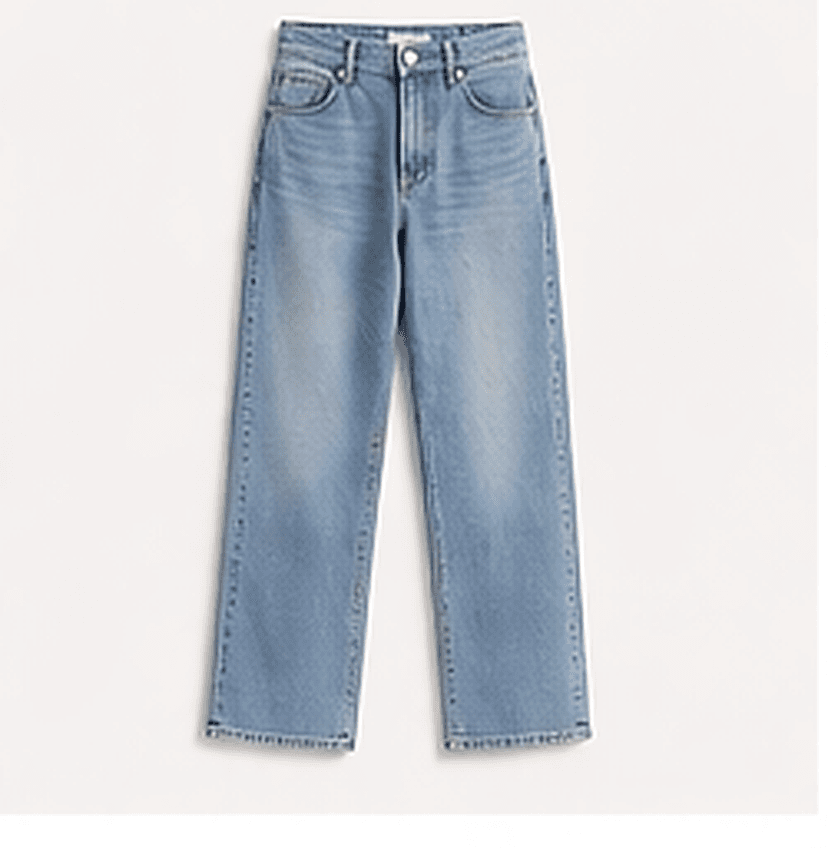 ストレートデニム（ライトブルー）